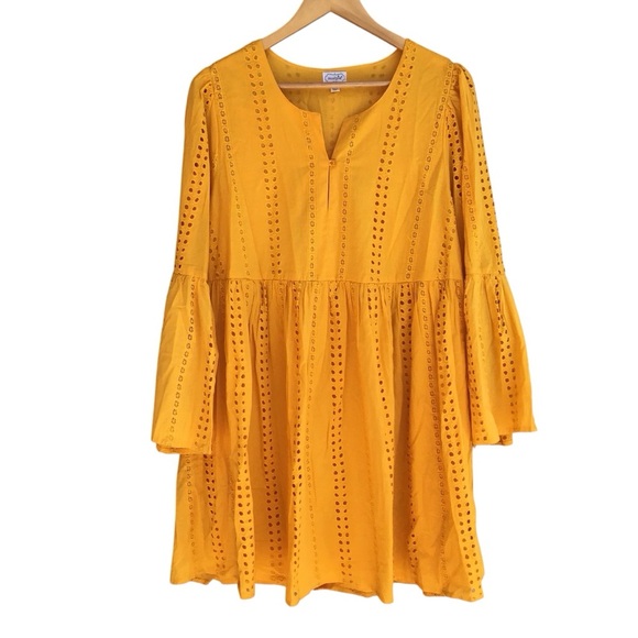 Mud Pie Raylee Eyelet Dress NEW - Picture 5 of 8